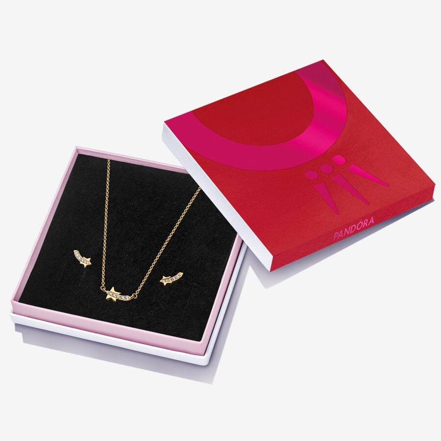Shooting Star Pavé Jewelry Gift Set image number 0