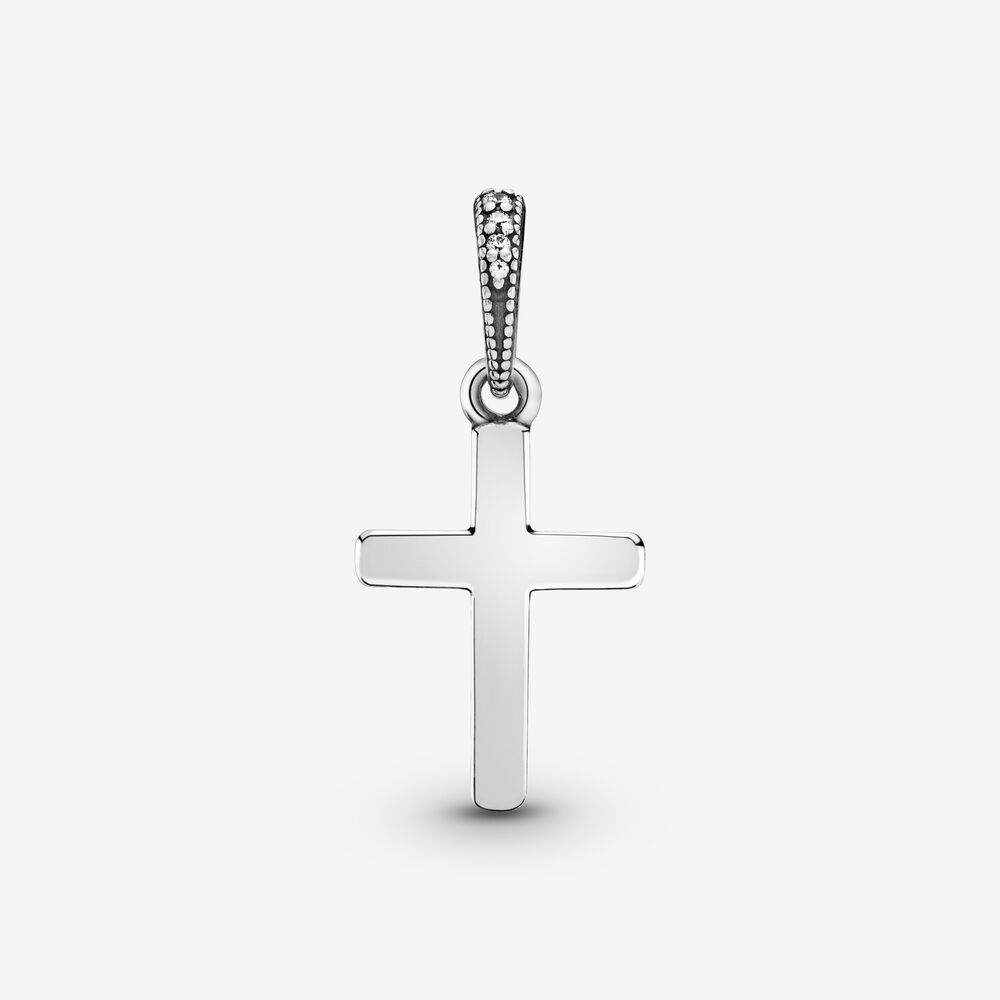 Sparkling Cross Pendant | Sterling silver | Pandora US