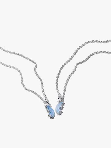 Splittable Butterfly Necklace Set