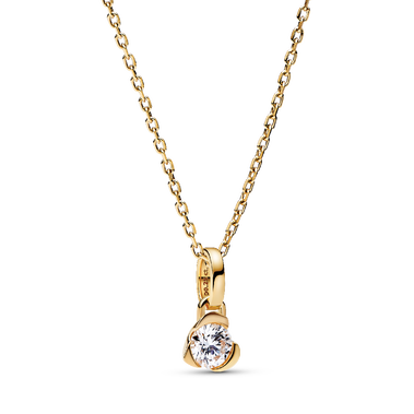 Pandora Talisman Lab-Grown Diamond Jewelry Gift Set 0.25 carat tw 14k Gold