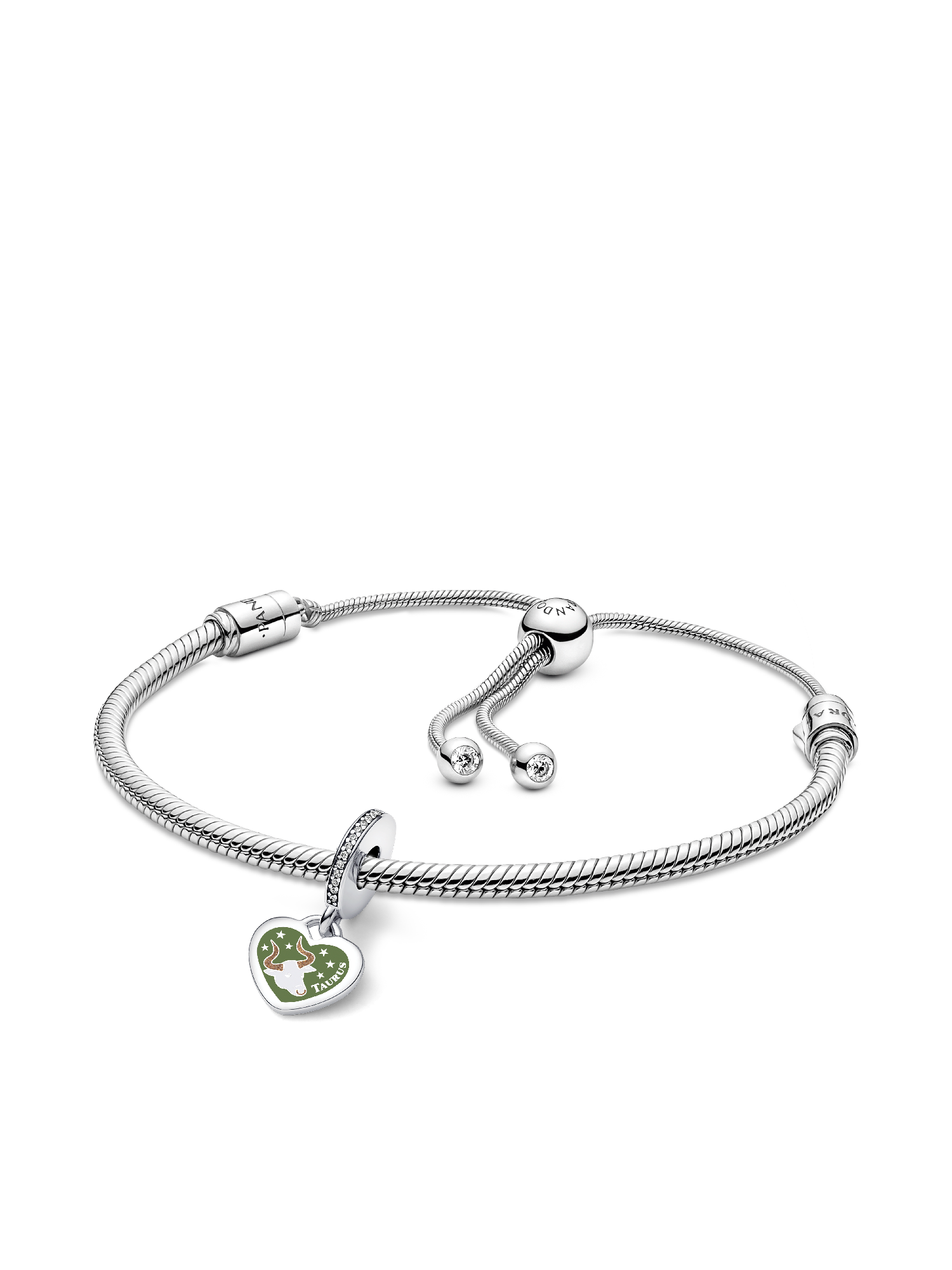 Taurus Dangle Charm Bracelet Set