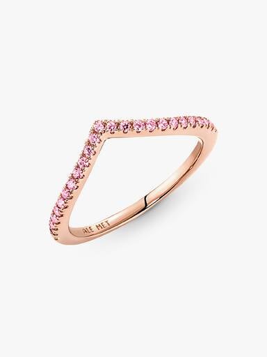 Pandora Timeless Wish Sparkling Pink Ring