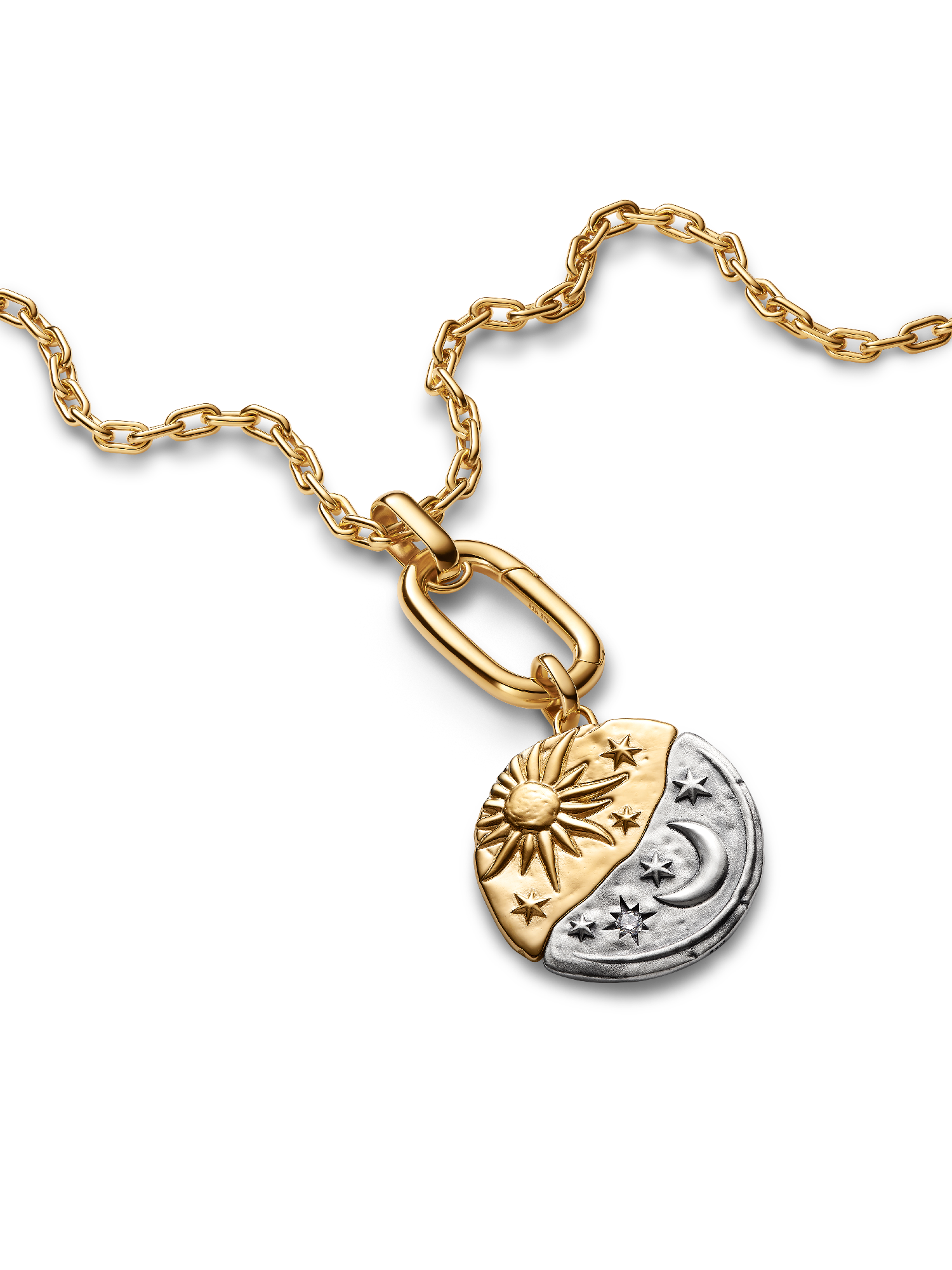 Sun & Moon Oversized Medallion Charm