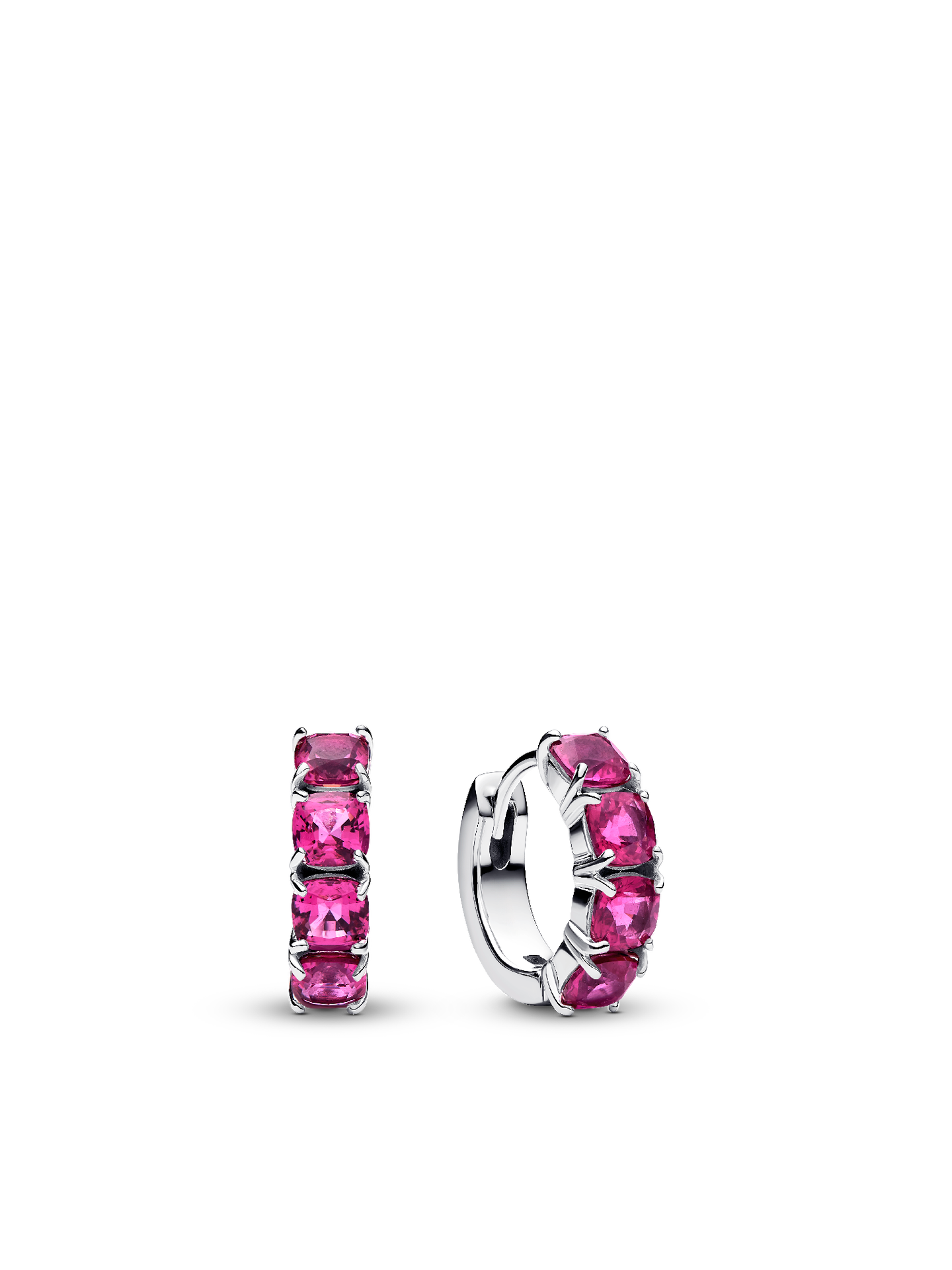 Женские серьги Pandora Pink, цвет: Серебро — фото 1