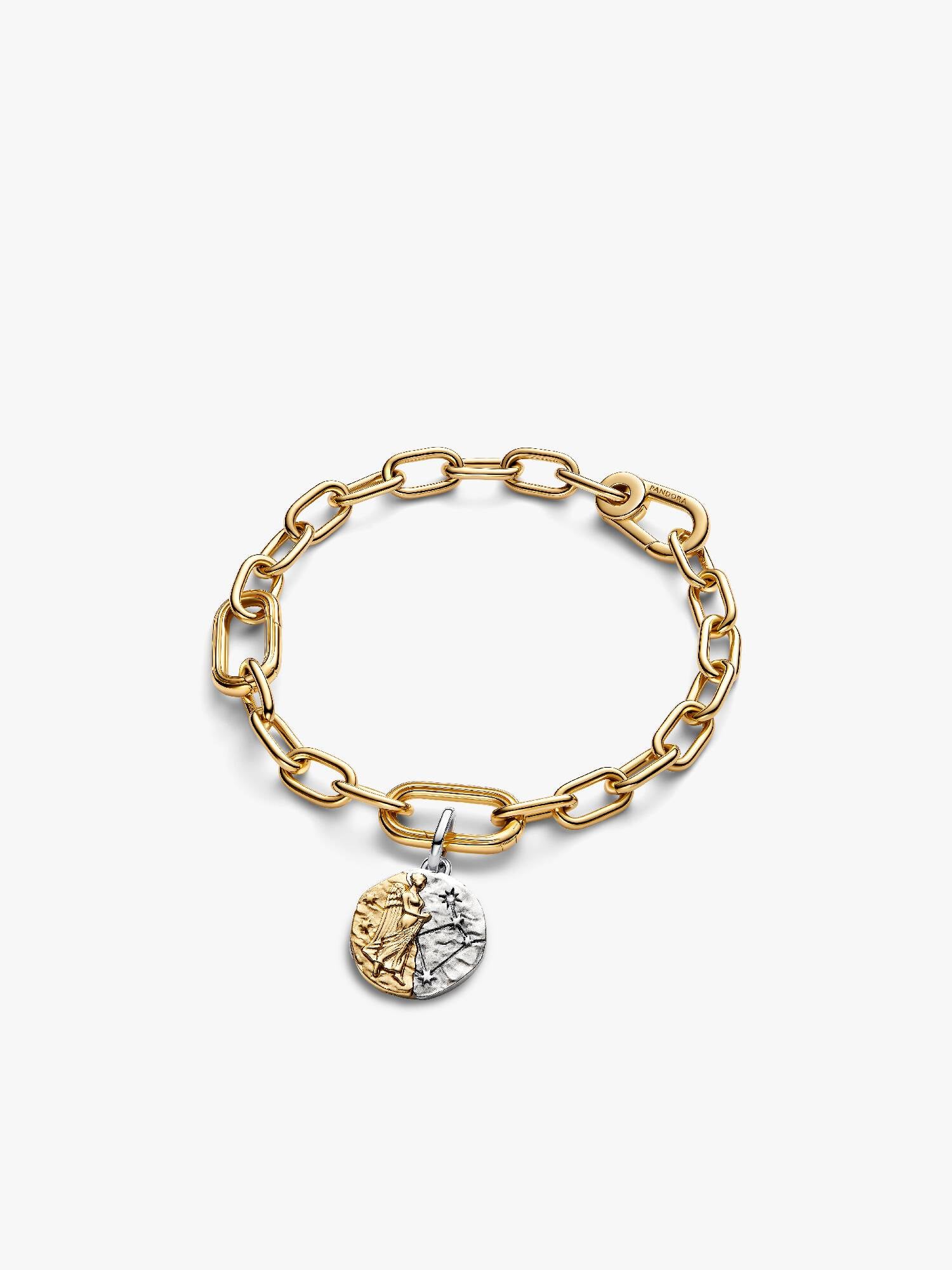 Virgo Medallion Charm Bracelet Set