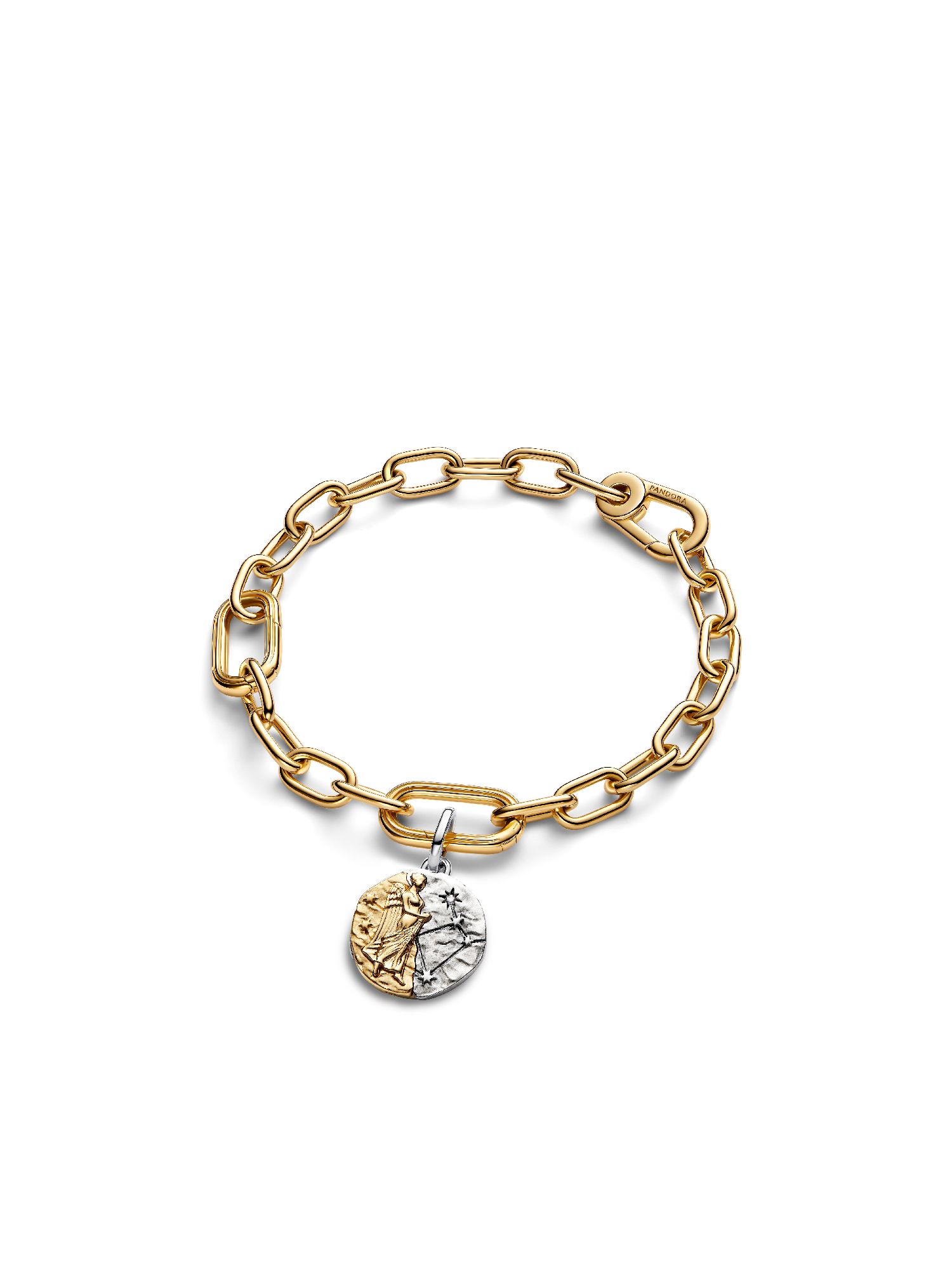 Virgo Medallion Charm Bracelet Set