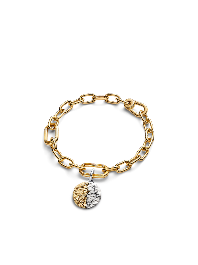 Virgo Medallion Charm Bracelet Set