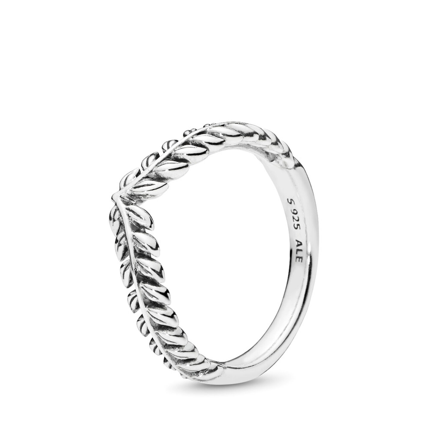 Женское кольцо Pandora Wheat Grains Wishbone, цвет: Серебро — фото 2