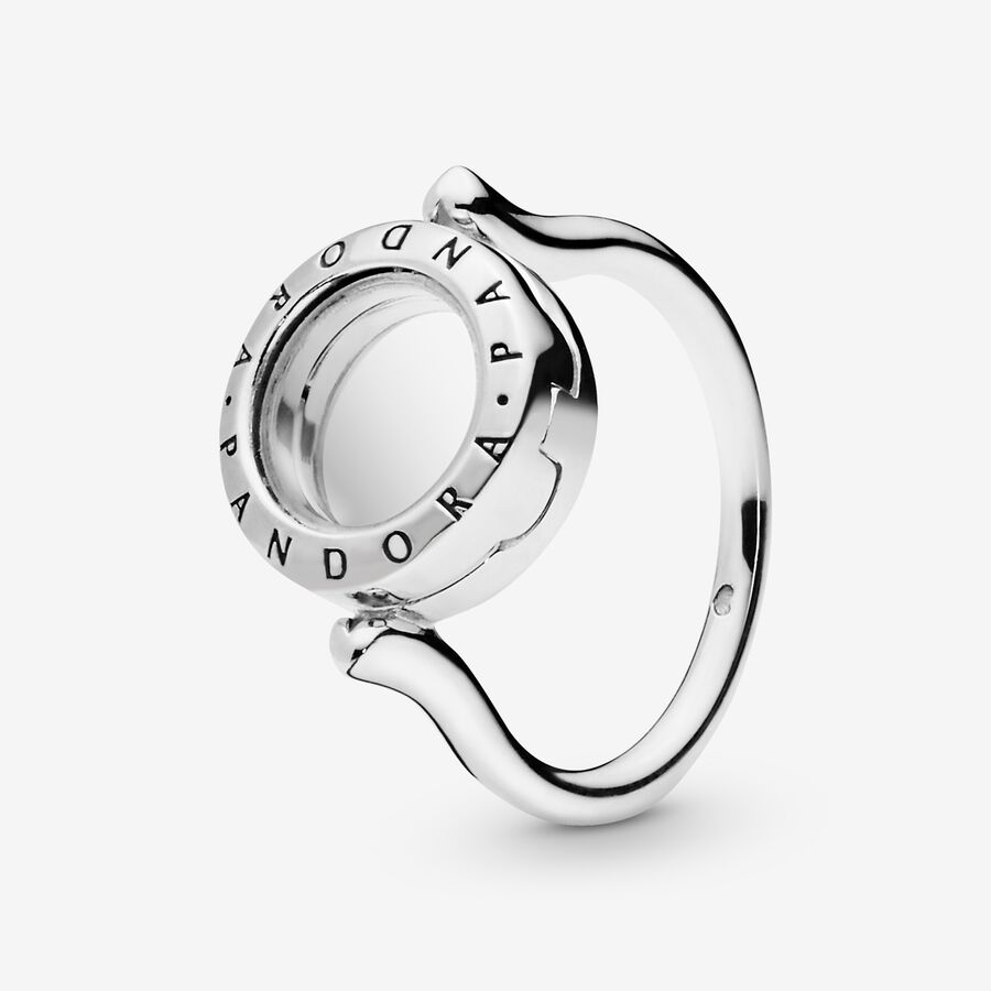 FINAL SALE - Pandora Lockets Logo Ring image number 0