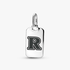 Letter R Rectangle Pendant Letter R Rectangle Pendant