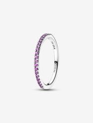 Sparkling Purple Half-Eternity Band Ring Sparkling Purple Half-Eternity Band Ring