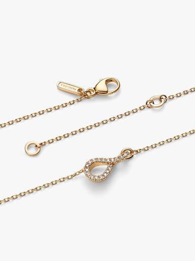 Pandora Infinite Lab-grown Diamond Pavé Pendant Necklace
