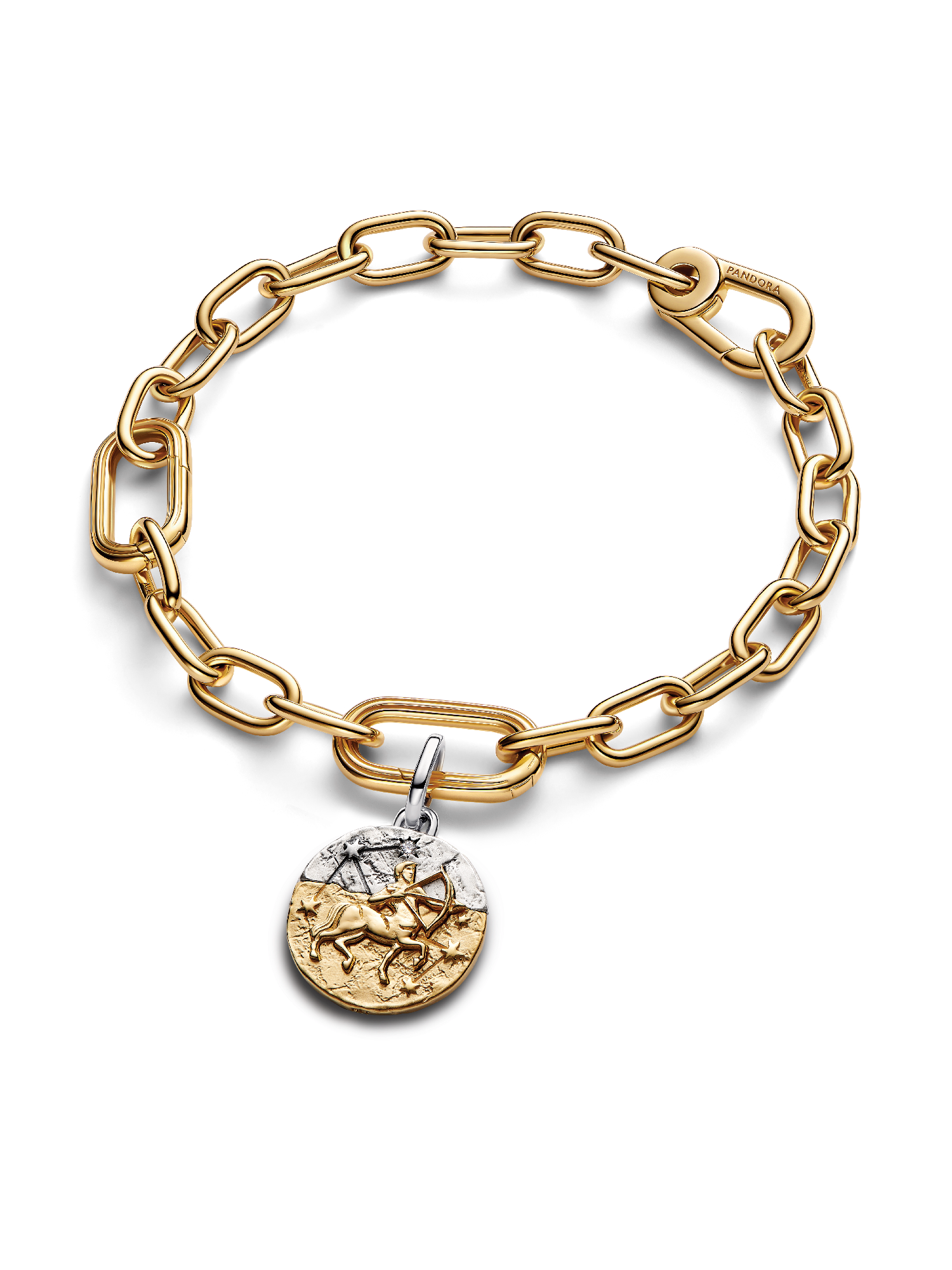 Sagittarius Medallion Charm Bracelet Set