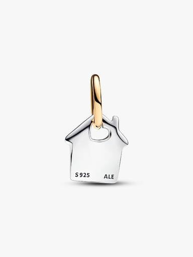 FINAL SALE - Two-tone Grandma's House Dangle Charm