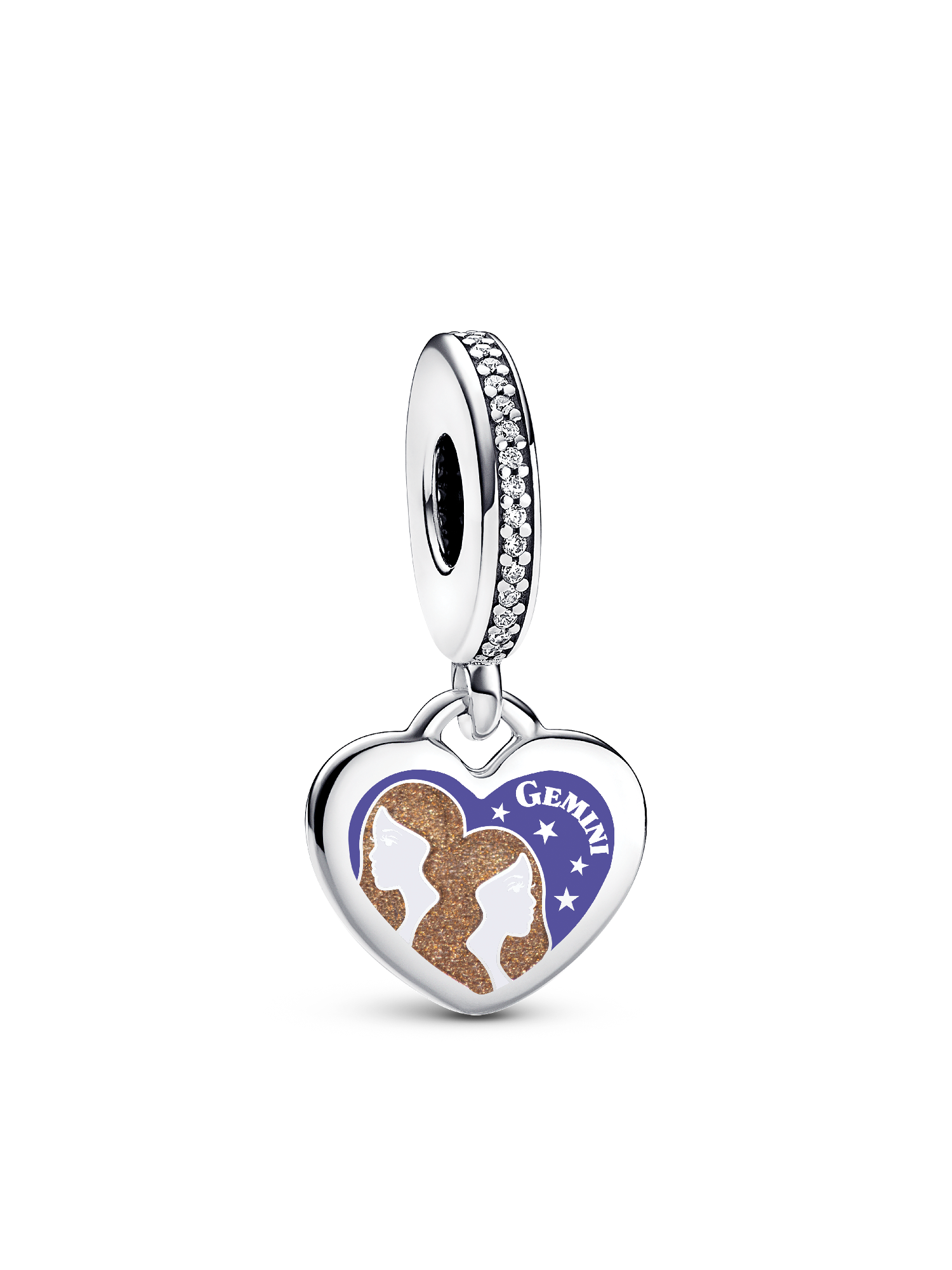 Gemini Dangle Charm Bracelet Set