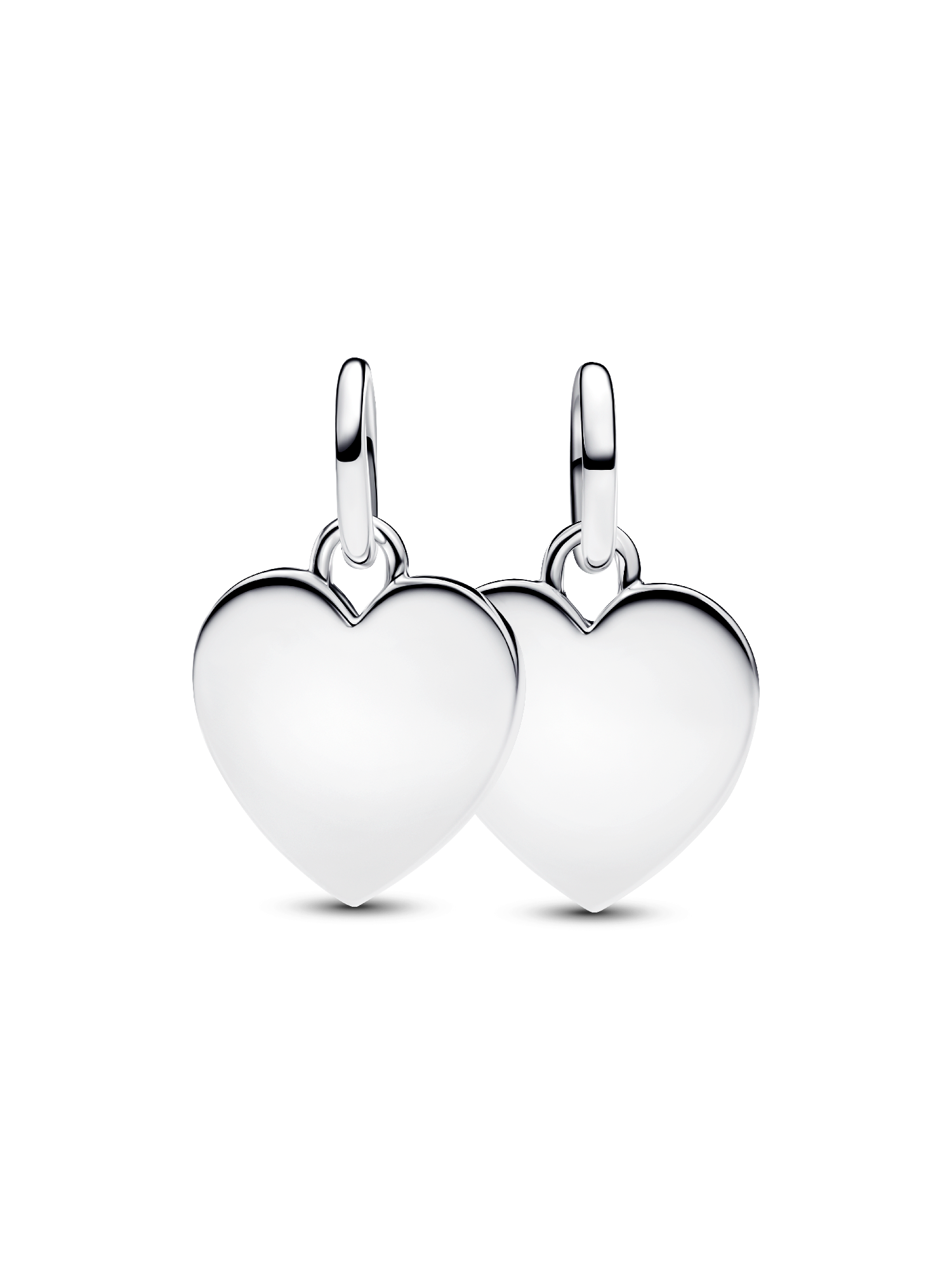 Engravable USA Hearts Splittable Dangle Charm