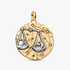 Libra Zodiac Oversized Medallion Charm Libra Zodiac Oversized Medallion Charm