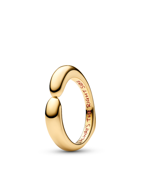 Женские украшения Pandora Disney Winnie The Pooh Hug Ring, цвет: Позолоченный