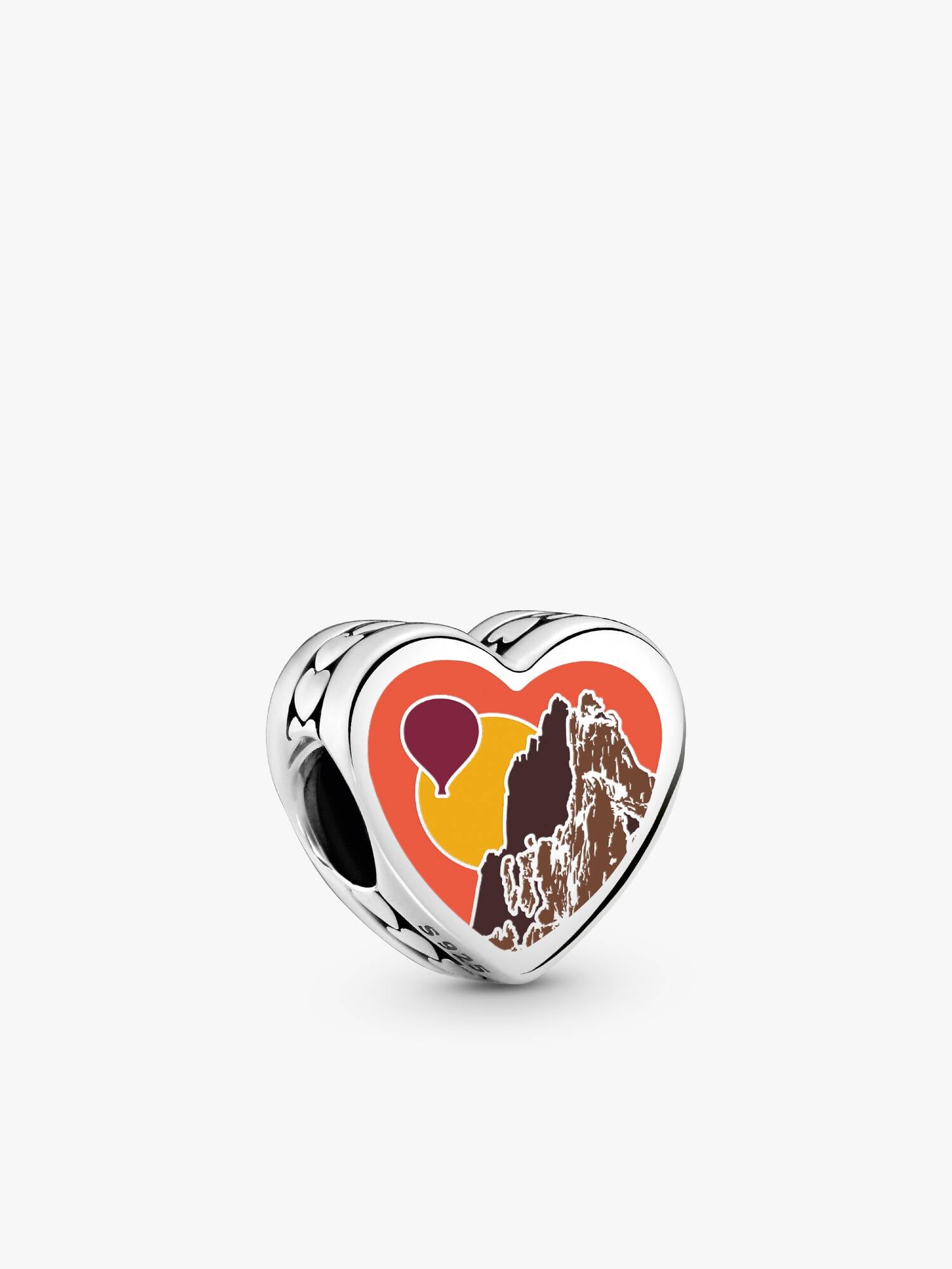 New Mexico Heart Charm