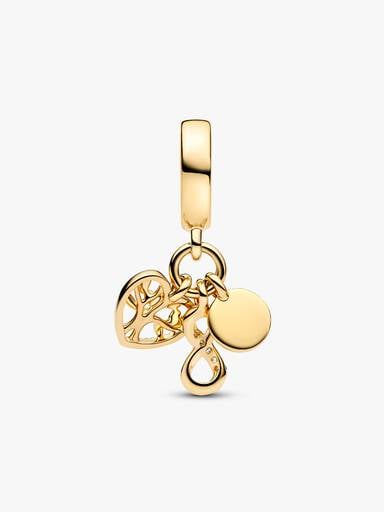Family Infinity Triple Dangle Charm