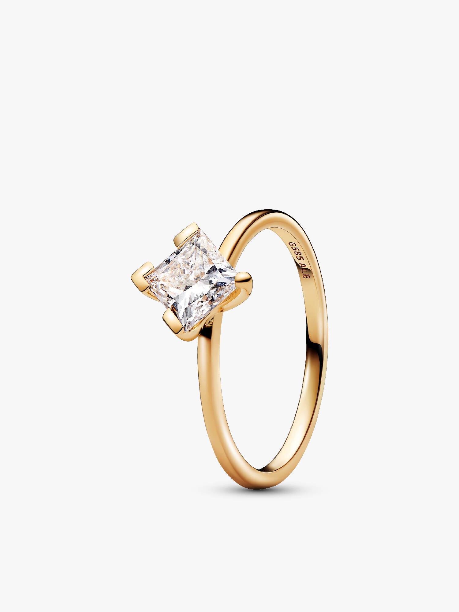 FINAL SALE - Pandora Nova 14k Gold Lab-grown Diamond Ring
