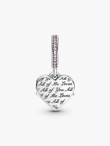 Heart & Mom Dangle Charm