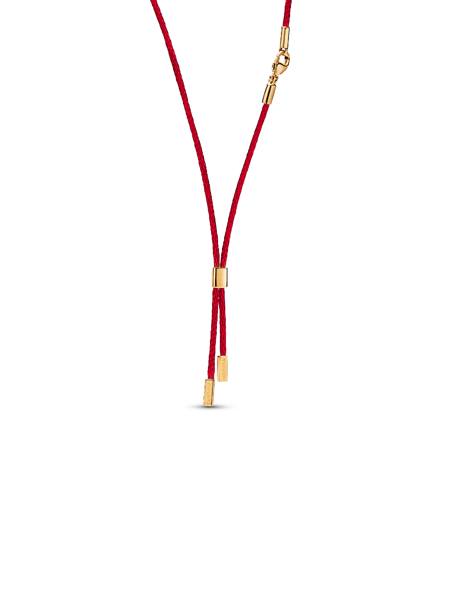 Pandora Talisman Red Recycled Polyester Cord Necklace