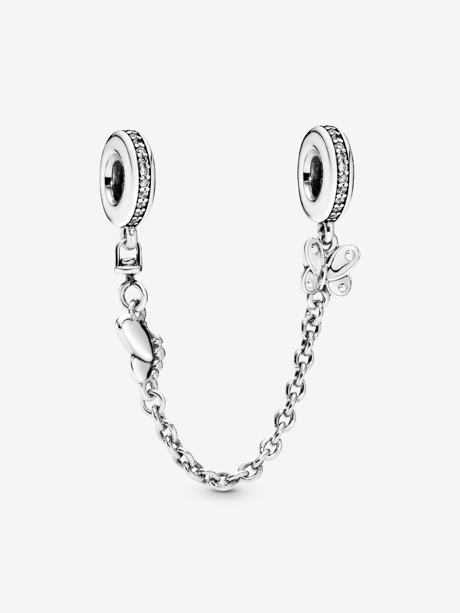 Butterfly Safety Chain Charm