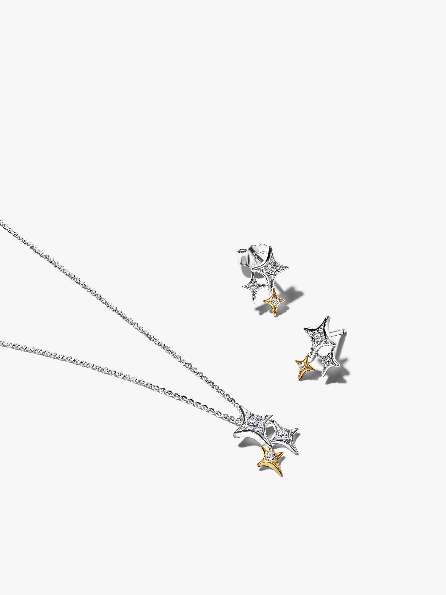 Triple Star Jewelery Set