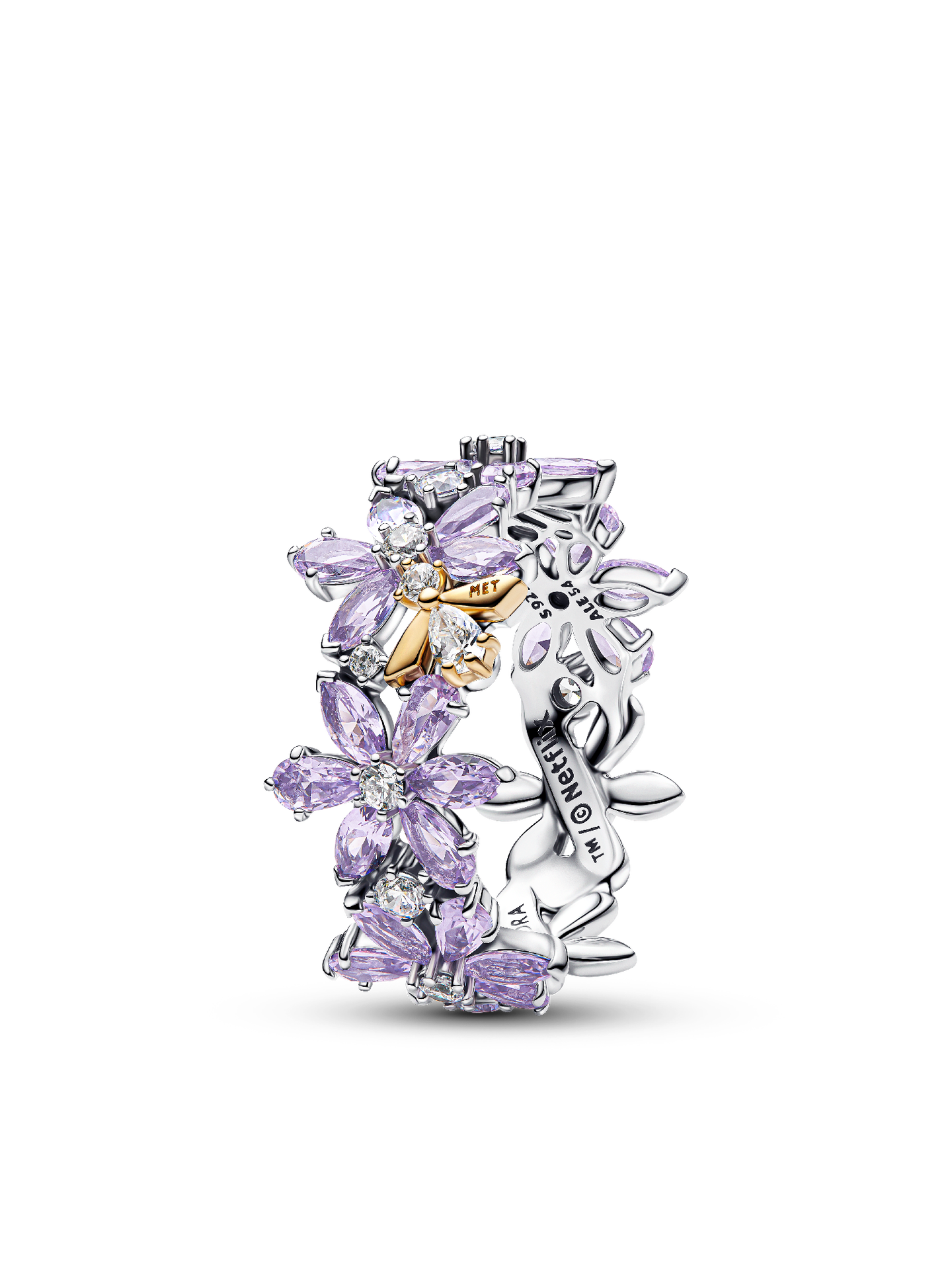 Женское кольцо Pandora Bridgerton Herbarium & Bee, цвет: Двухцветный — фото 1