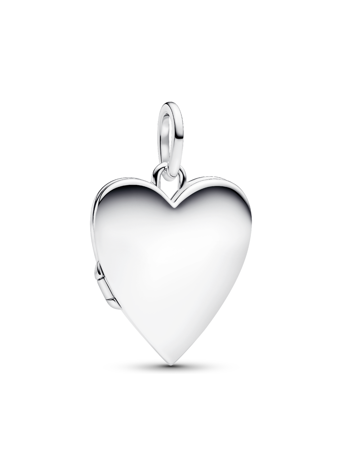 Женская подвеска Pandora Engravable Openable Heart Tag, цвет: Серебро — фото 1