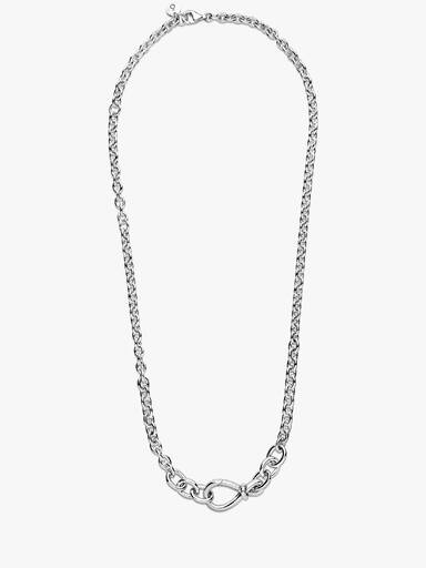 FINAL SALE - Chunky Infinity Knot Chain Necklace