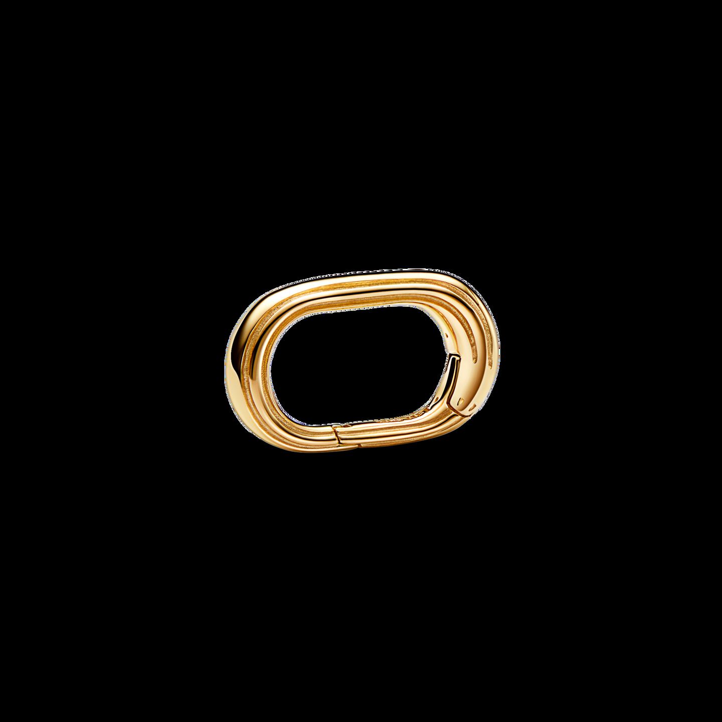 Украшения Pandora ME Rectangular Openable Link, Gold plated, цвет: Позолоченный — фото 2
