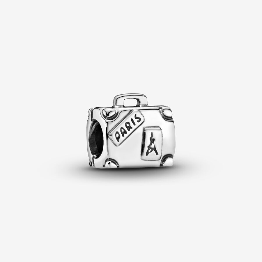 FINAL SALE - Adventure Suitcase Charm image number 0
