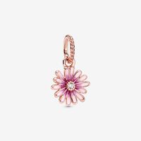 Pink Daisy Flower Clip Charm – Shop Pandora Jewelry