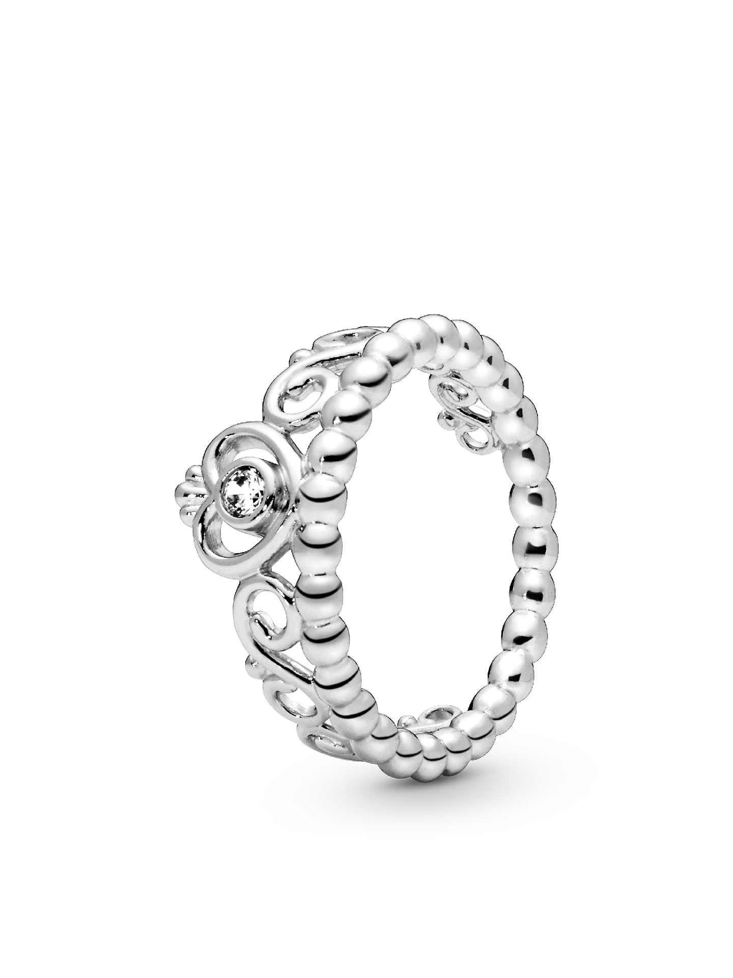 Женское кольцо Pandora Princess Tiara Crown, цвет: Серебро — фото 1