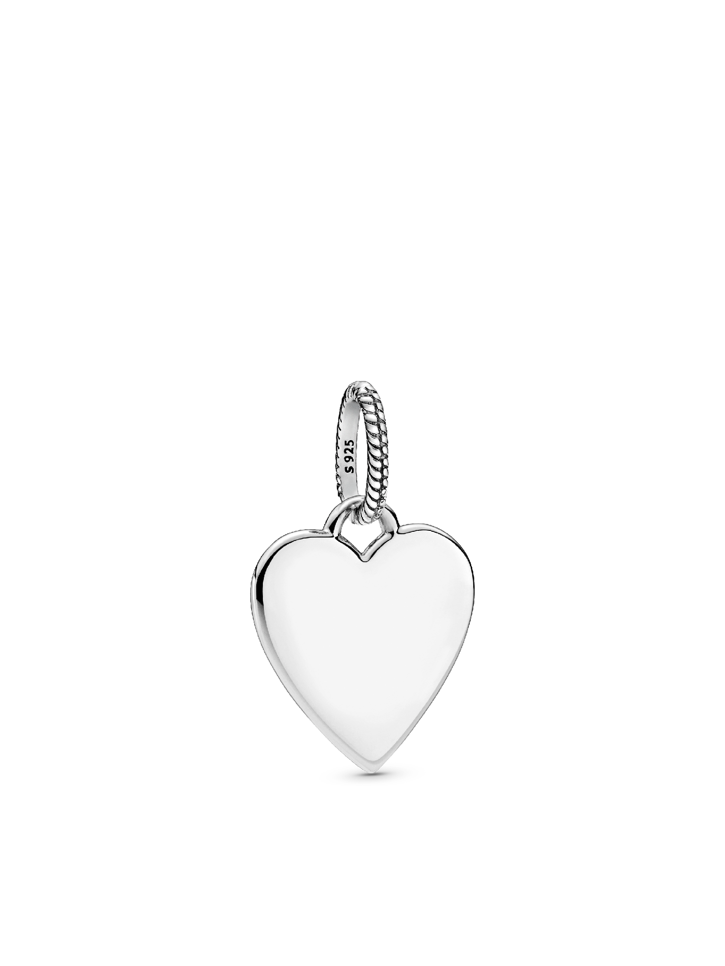 Женская подвеска Pandora Engravable Heart Tag, Sterling silver, цвет: Серебро