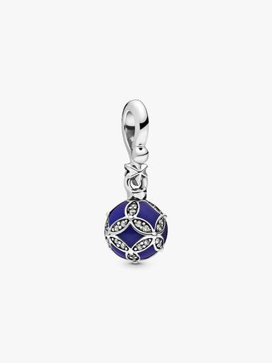 FINAL SALE - Blue Christmas Ornament Dangle Charm
