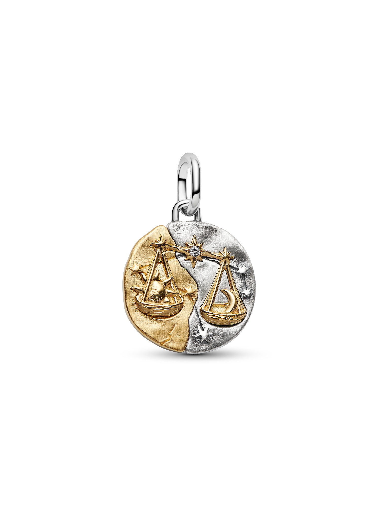 Libra Zodiac Medallion Charm