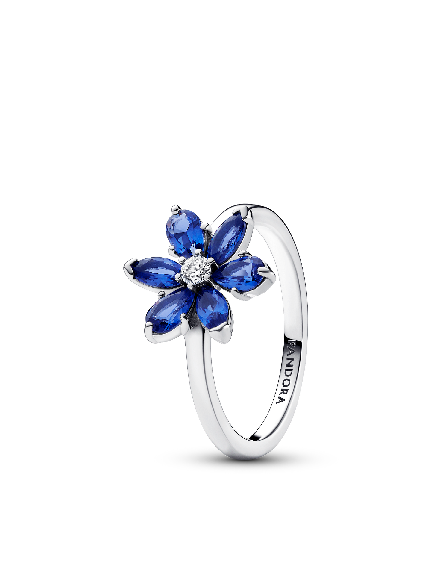 Женское кольцо Pandora Sparkling Herbarium Cluster, Sterling silver #193000C01, цвет: Серебро — фото 1