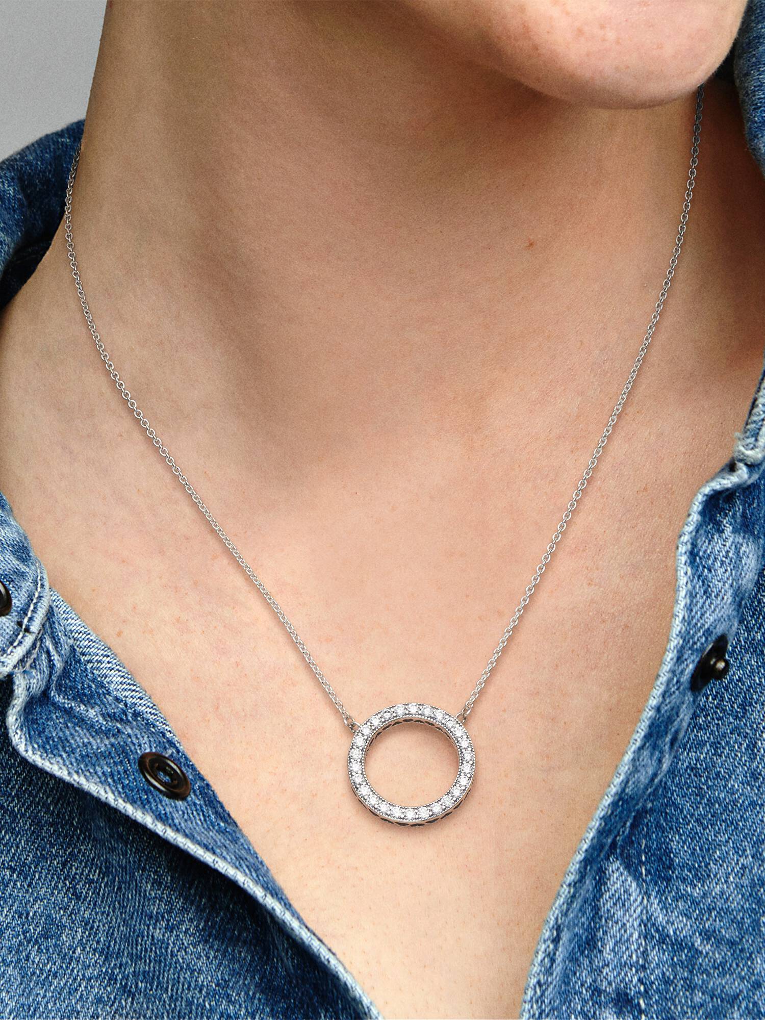 Circle of Sparkle Necklace