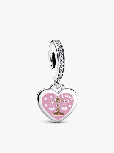 Libra Dangle Charm Bracelet Set