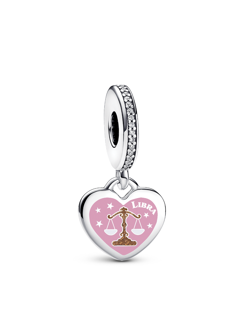 Libra Dangle Charm Bracelet Set