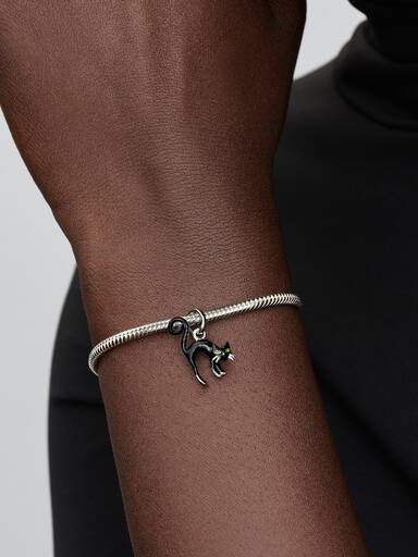 Black Cat Dangle Charm