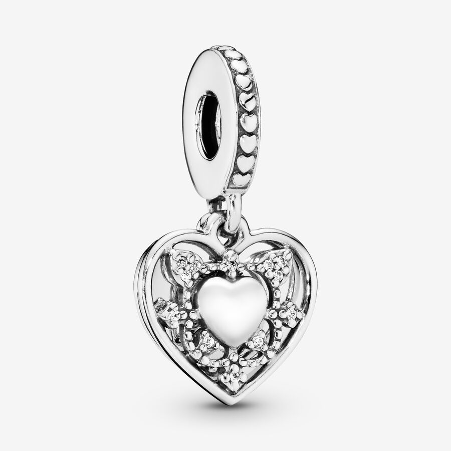 FINAL SALE - My Wife Always Heart Dangle Charm image number 0