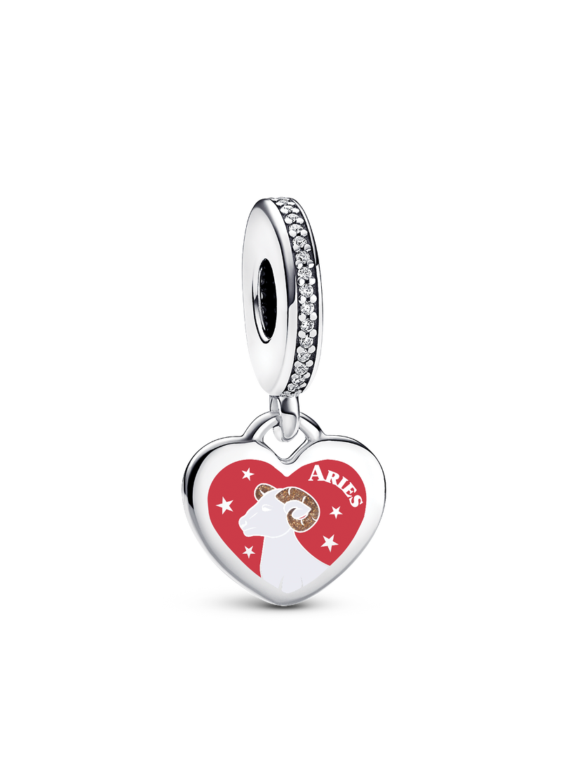 Aries Dangle Charm Bracelet Set