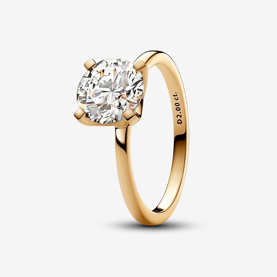 Pandora Era Lab-grown Diamond Ring 2.00 carat tw 14k Gold image number 0