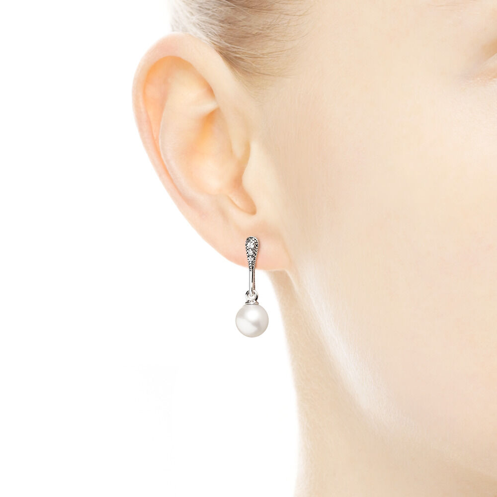 Freshwater Cultured Pearl Drop Earrings - FINAL SALE