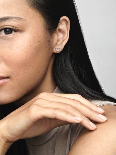Crown Stud Earrings