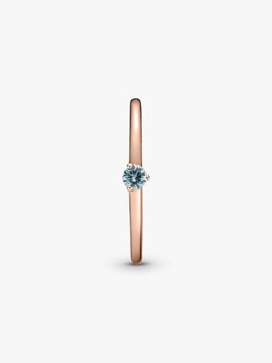 FINAL SALE - Light Blue Solitaire Ring